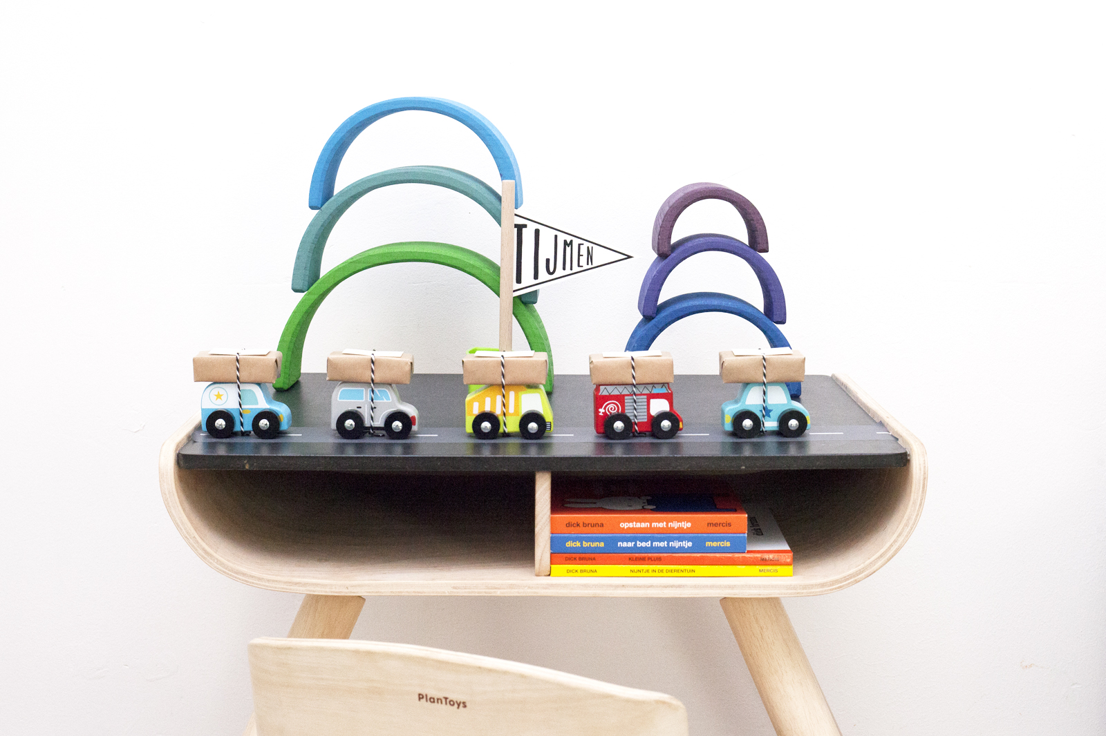 Tijmen is 2 geworden + diy traktatie