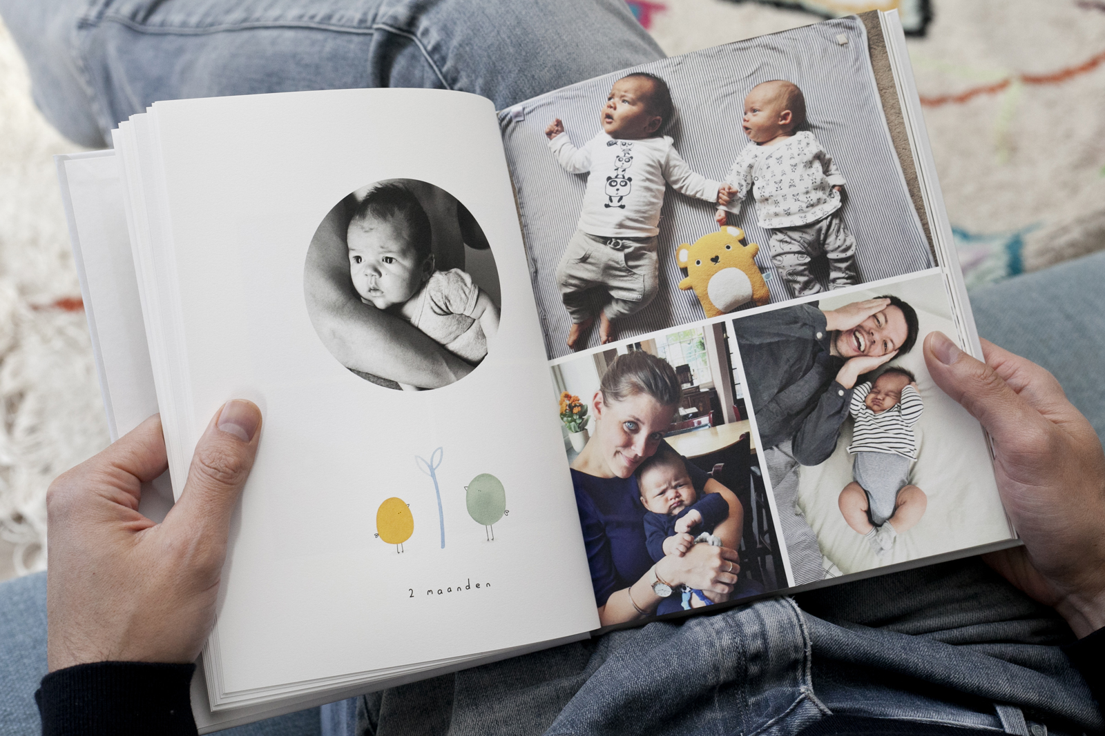 Een babyboek maken met Kroost